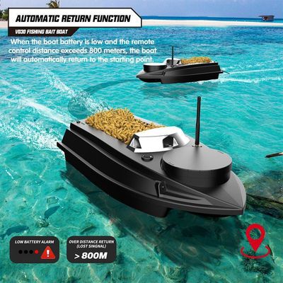 Bateau Appât GPS 500m – Double Moteur, 2kg De Charge, Autonomie 4h – Pour Pêche En Eau Douce