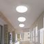 J C 24w Plafonnier Led Rond Blanc Ip54 Lampe De Plafond Anti