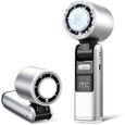 Ventilateur Climatiseur Portable Pliable Ventilateur Avec écran LED Fonction de refroidissement 1-199 vitesses de Vent Blanc
