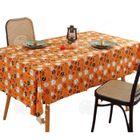 INNOVTEC INN Halloween 140x200cm halloween ronde nappe citrouilles fantômes d'araignée La nappe lavable est imperméable et antitache