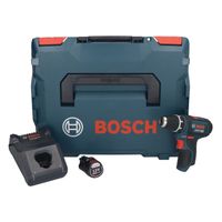Bosch GSR 12V-15 Professional Perceuse-visseuse sans fil 12 V 30 Nm + 1x batterie 2,0 Ah + chargeur + L-Boxx
