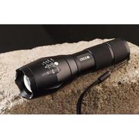 Puissante Lampe Torche LED CREE XM-L T6 2000Lm 5 Modes + Zoom waterproof + 2 batteries 18650 + 1 chargeur