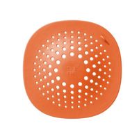 Orange Bouchon de vidange universel Anti-colmatage pour évier, filtre de douche et salle de bain, couvercle d
