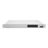Cisco Meraki Cloud Managed Ethernet Aggregation Switch MS425-16 Commutateur Géré 16 x 10 Gigabit SFP+ + 2 x QSFP+ 40 Gibabit…