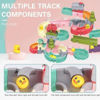 Jouets de bain pour enfants 86pcs assemblage de blocs de construction éducatifs jouets aquatiques pour bébés