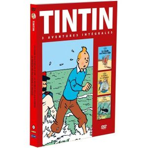 DVD DESSIN ANIMÉ Tintin-3 Aventures-Vol. 3 : Le Secret de la Licorn