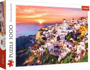 PUZZLE Puzzle Paysage Lever de Soleil sur Santorini 1000 