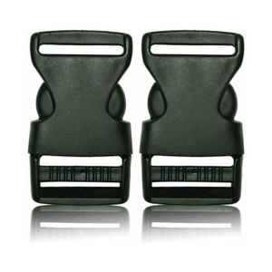 Lot 5 Boucles Plastique Baoblaze Pour Sangles - 5.2x3.2cm - Pour Sac à Dos, Ceintures, Outdoor