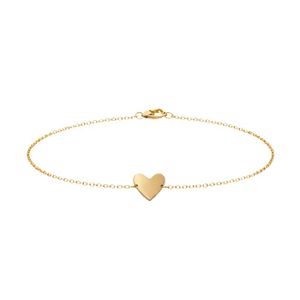 Bracelet Pendentif Coeurs Et étoiles - Plaqué Or 18 Carats - Neuf Avec étiquettes