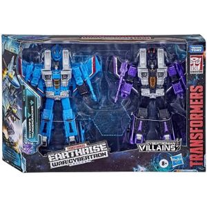 FIGURINE - PERSONNAGE Paquet de 2 - Hasbro Transformers Generations War for Cybertron: EarthRise Voyager WFC-E29 Seeker 2-pack Robo