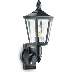 APPLIQUE EXTÉRIEURE Lampe d'extérieur L 15 noir, applique d'extérieur classique, lanterne, max. 60 W, E27, lampe d'extérieur sans détecteur de.[Y849]