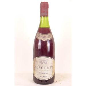 VIN ROUGE mercurey quinson fils  rouge 1973 - bourgogne