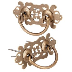 Paire de style antique classique grand cabinet tiroir poignée fonte pull coupe CH5 Paire de style antique classique grand cabinet tiroir poignée fonte pull coupe CH5
