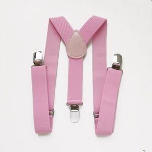 BRETELLES Vêtements - lingerie,Bretelles élastiques pour bébés garçons et filles,Clips au dos en Y,couleur unie,accessoires - light pink