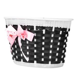 Grand Panier/sac De Rangement Avant Pour Vélo électrique Addmotor – Toile Oxford Noire – Garantie 3 Ans