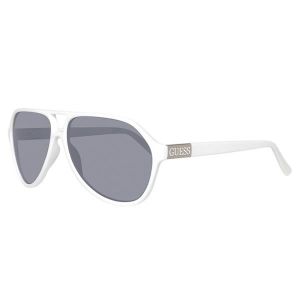 Guess lunettes de soleil Hommes Blanc
