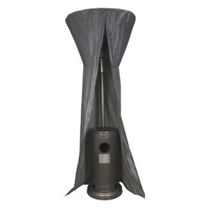 HOUSSE DE PARASOL Housse pour parasol chauffant - JARDIN PRATIC - Polyester - 100% imperméable - protection anti-UV - Gris ardoise