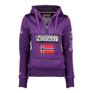 N623 GEOGRAPHICAL NORWAY Femmes Softshell Outdoor Fonctionnel Veste avec capuche 