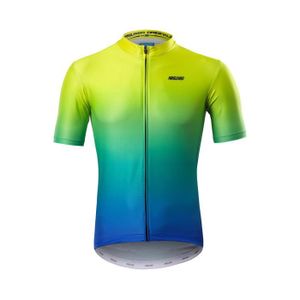 Maillot velo jaune hotsell fluo