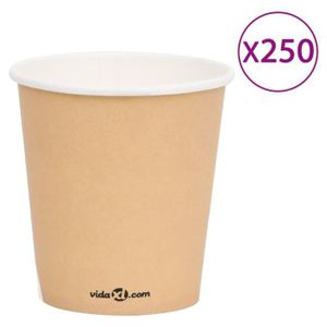 Tasses à Expresso Jetable Premium Café to go Carton Pelliculé Imprimé 100 ML 