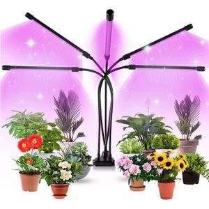 Eclairage horticole Lampe LED Horticole - Aogled - 50W - 5 Têtes - 150