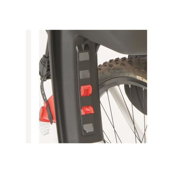 Siege Velo Bebe POLISPORT Boodie Fixation Porte Bagage Noir et Rouge Cdiscount Sport