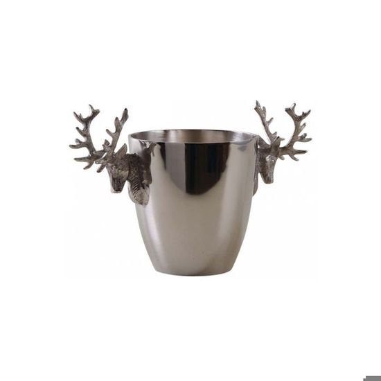 Seau à glace pour bière, fournitures de Bar, tête de cerf en
