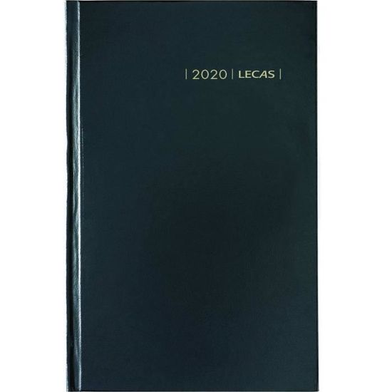  lecas Daily Body Perpetual Agenda Civil 14x22 cm 1JP Black :  Office Products