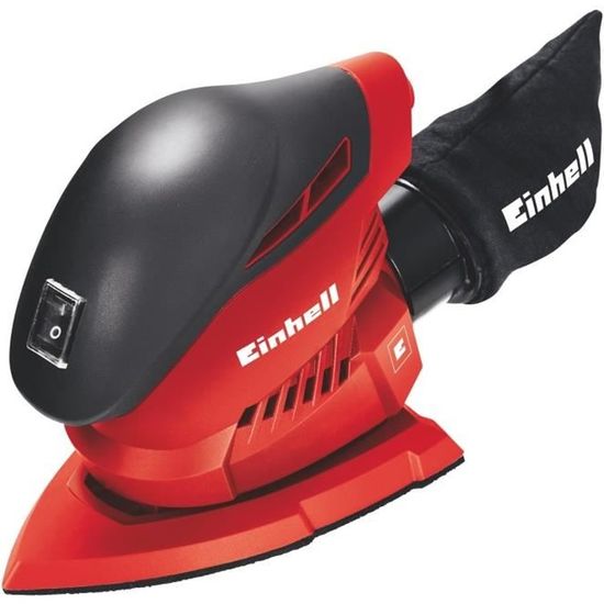 Ponceuse Delta EINHELL TH-OS 1016 - 100W - 24000 min-1 - Rouge - Electrique