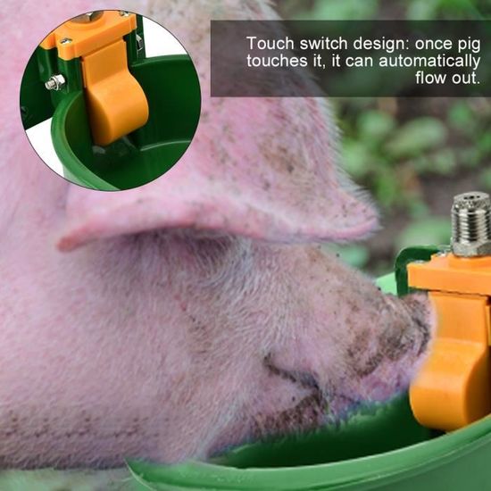 Abreuvoir Automatique Pour Animaux – Capacité 500 Ml – Inox – Pour Chèvres, Moutons, Vaches, Poules - 5