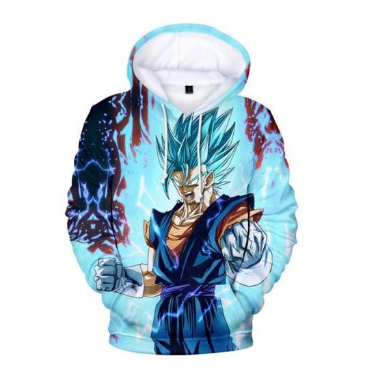 Sweat à Capuche Enfant Noir Avec Imprimé Crâne Démoniaque - 100% Coton Polaire - Mixte