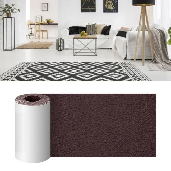 Ruban Adhésif Décoratif Grain De Bois Chêne Brun - 8cm X 4.57m - Pour Meubles, Murs, Armoires - Effet Bois Facile