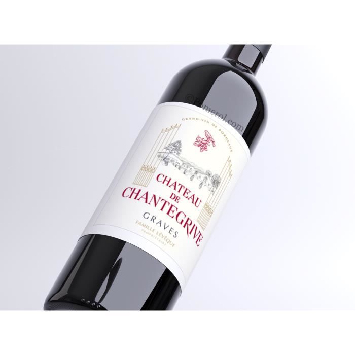 X6 Château Chantegrive 2016 75 cl AOC Graves Vin Rouge