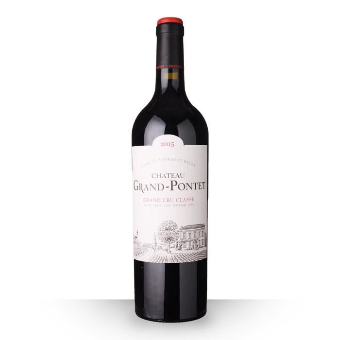 Château Grand-Pontet Saint-Emilion Grand Cru Rouge 2015 - 75cl