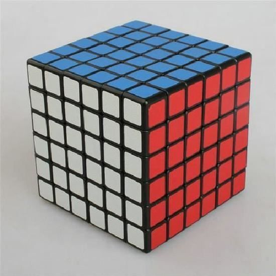 6 x 6 x 6 PVC givré Cube magique coloré apprentissage et éducation Magic Cube Puzzle jouet