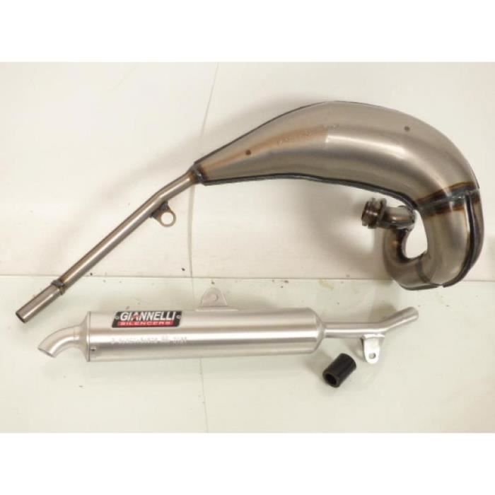 Pot d échappement GIANNELLI pour moto Yamaha 125 DTR 1993-2003 54501 54502 / 4BL / 3MB