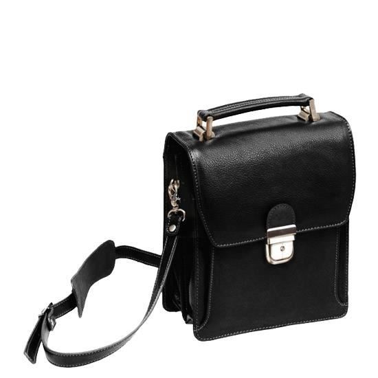 Sacoche Katana K 69315  - Noir - Cuir - Homme