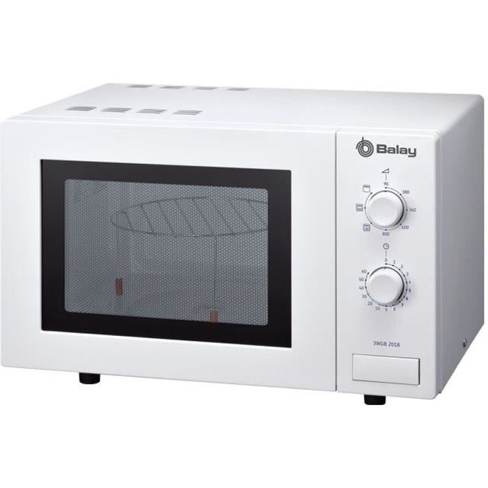 Balay 3WGB2018 Four micro-ondes grill pose libre 17 litres 800 Watt blanc