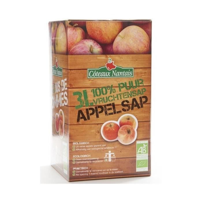 Jus de pommes ab bib 3l