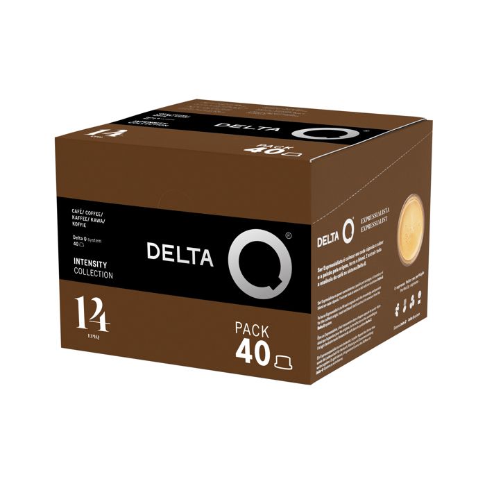 Delta Q epiQ N°14 Pack 40 Capsules | Compatible uniquement Machines Delta Q