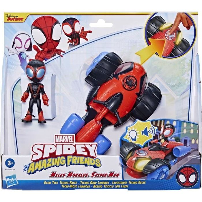 Spidey and His Amazing Friends Techno-Quad lumineux
