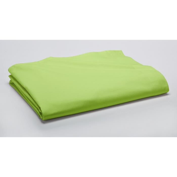 Drap Plat 240 x 300 57 Fils INTIMITY Fougere