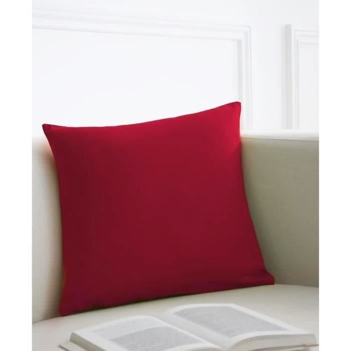 TODAY Coussin déhoussable 100% coton - 40x40 cm - Pomme d'amour