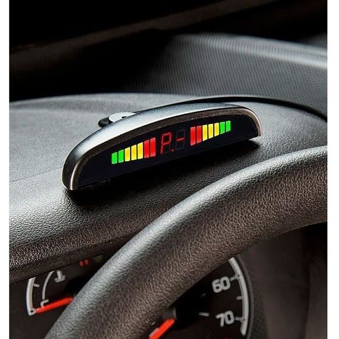 Radar de recul PA-240 avec 4 capteurs et indicateur