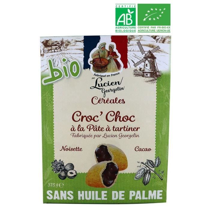 LUCIEN GEORGELIN Céréales Croc' Choc bio - 375 g