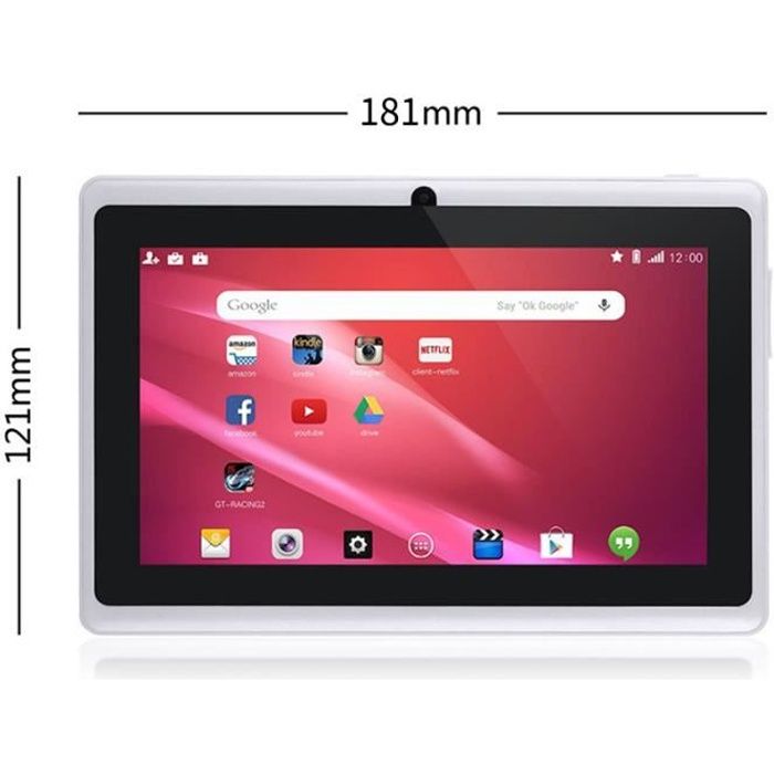 7 pouces enfants tablette PC Q88 4 GB Google Android 4.2 double noyau tablette PC A23 écran capacitif caméra mi Wifi