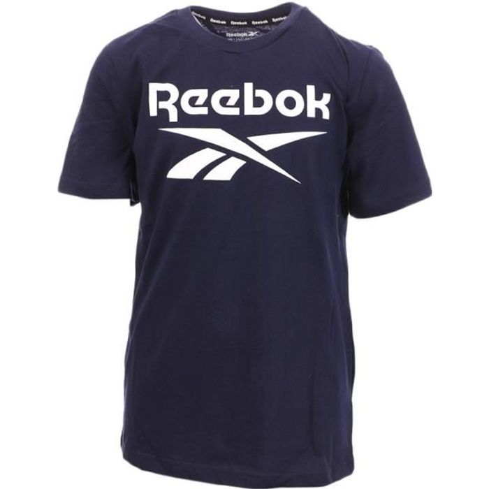 T-shirt Marine Garçon Reebok Vector