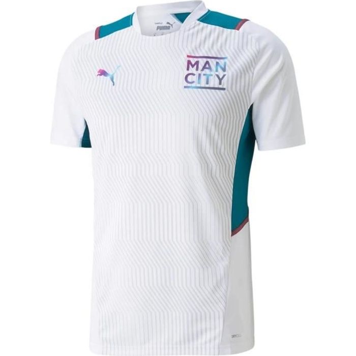 Maillot Manchester City Training 2021/22 - blanc/bleu clair - XS