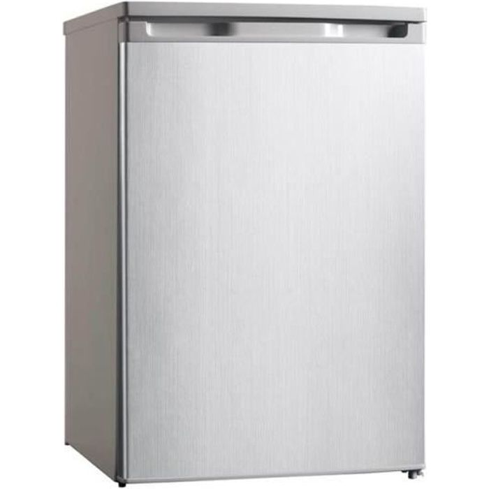 Frigo Top 55 cm GLEM avec congélateur - 113L A+ Silver