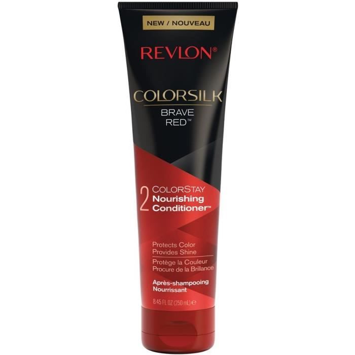 REVLON Après-shampoing nourrissant Colorsilk - Brave Red - 250 ml